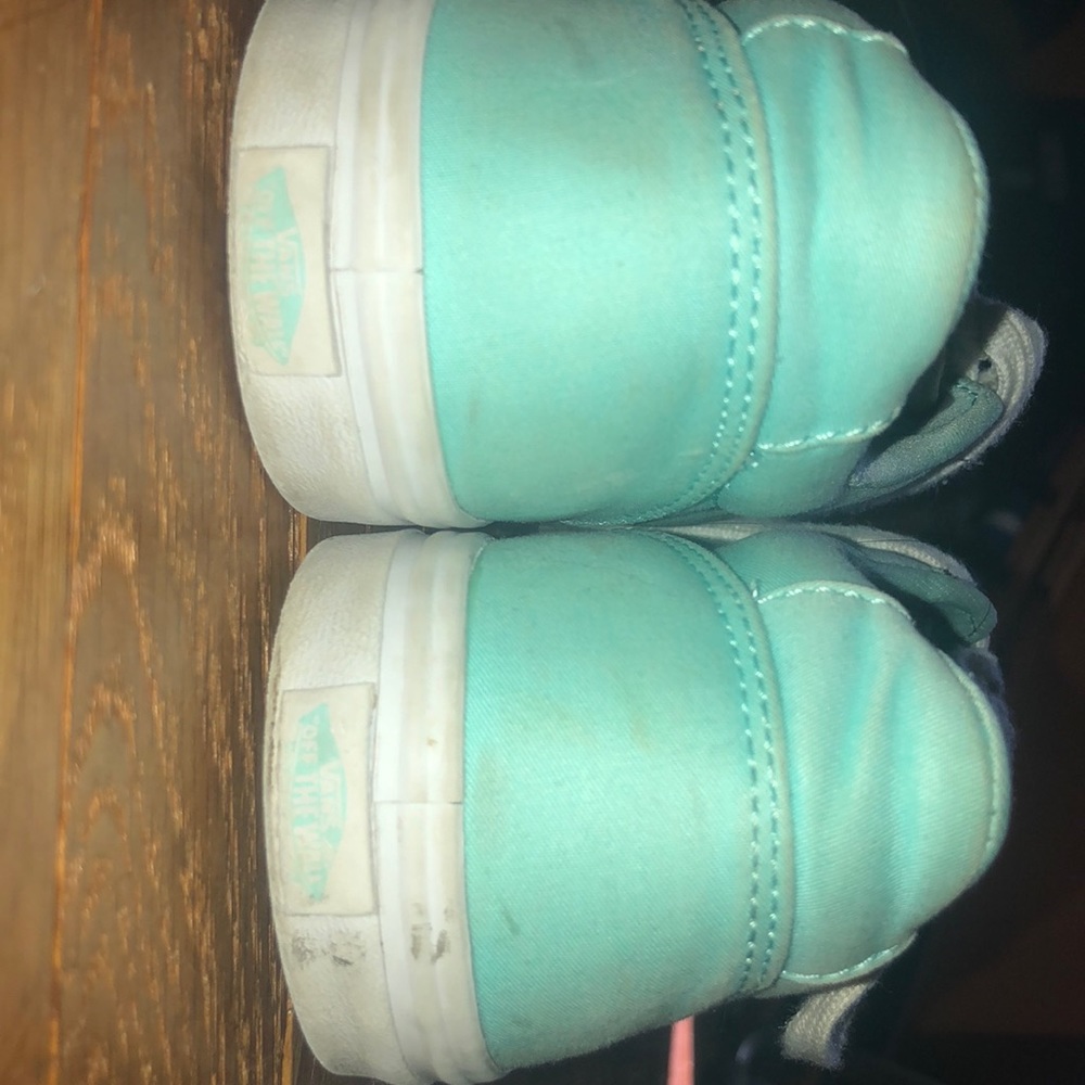 Light Blue Authentic Vans - Picture 3 of 7